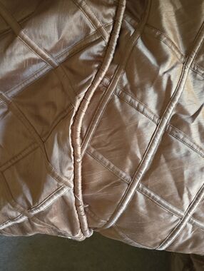 Elegant Quilted Gold Comforter